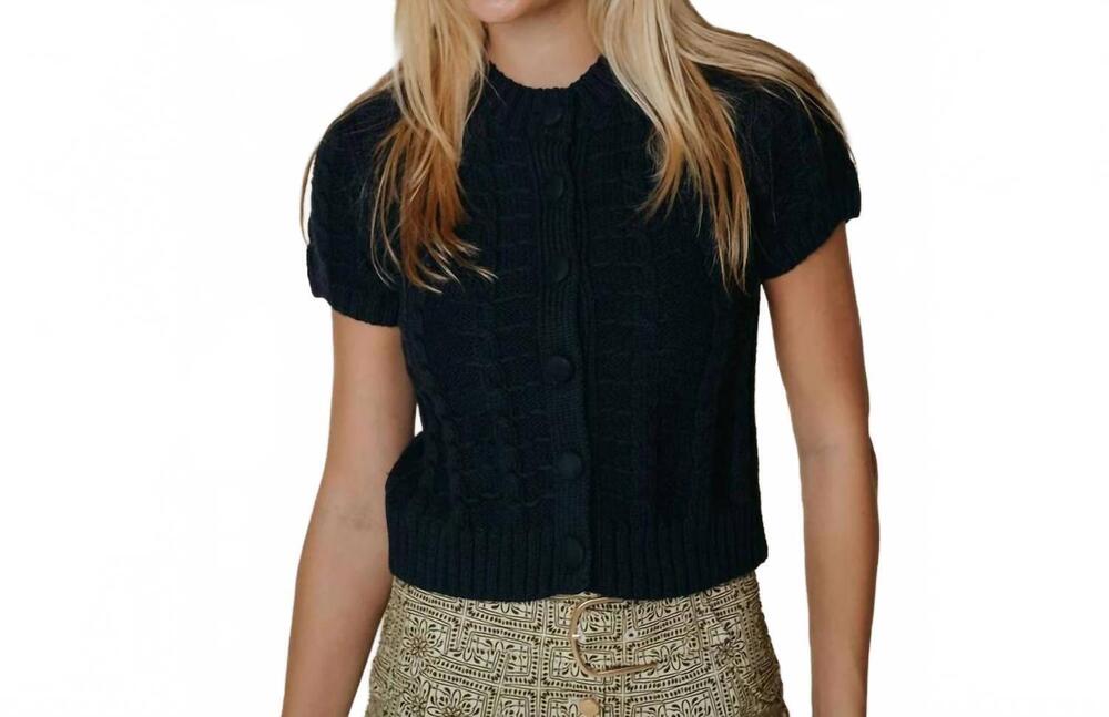 NEW LAROQUE melanie top in navy